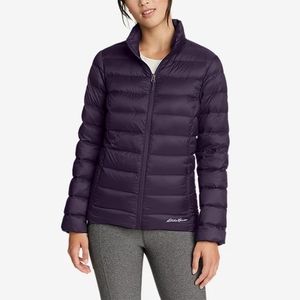 Eddie Bauer light weight jacket purple Size M CirrusLite Down Jacket